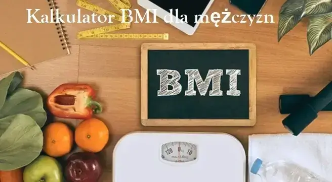 Kalkulator BMI dla mężczyzn 1 Kalkulator BMI dla mężczyzn